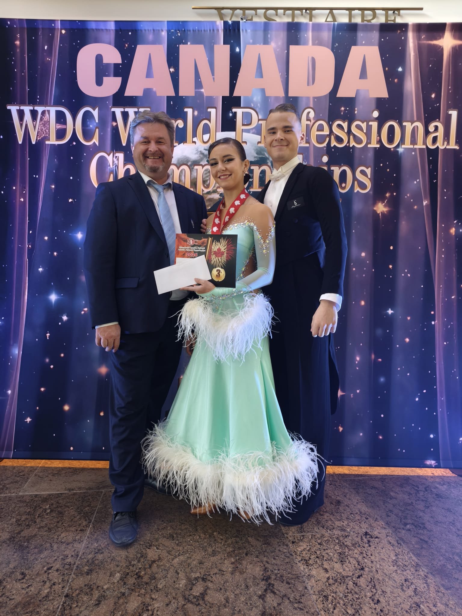 Catherine Murzin and Arsenii Filatov