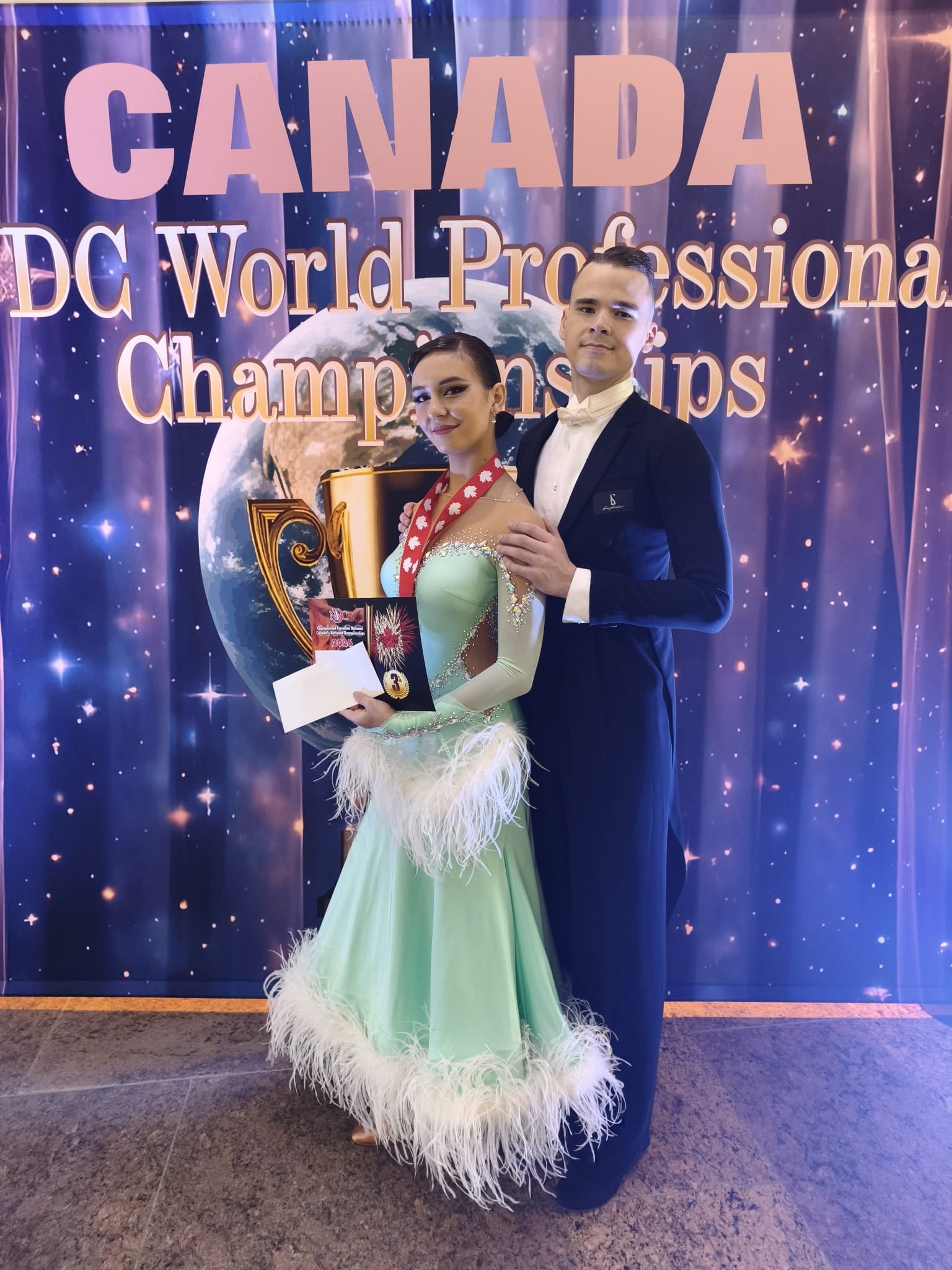 Catherine Murzin and Arsenii Filatov